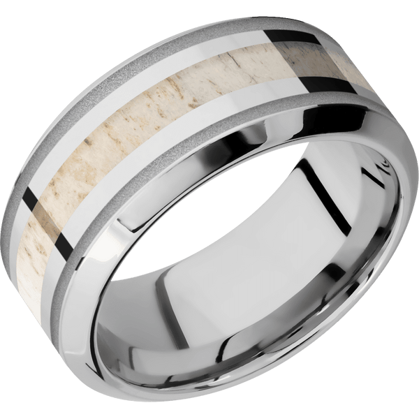 Cobalt Chrome + Polish , Polish Finish All Rings Men's Wedding Band
