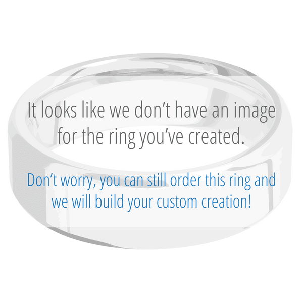 Titanium + Polish Finish Included in Sale Pricing Men's Wedding Band