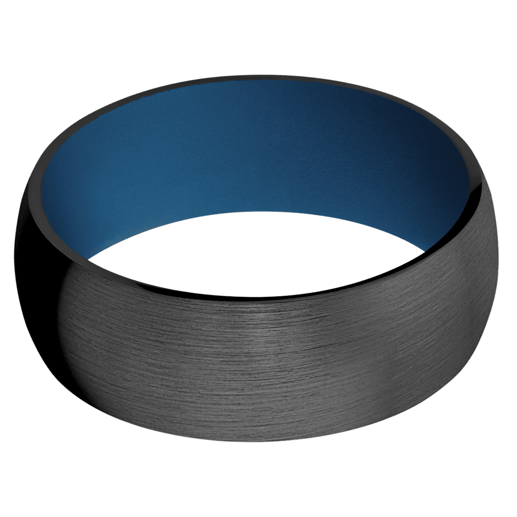 Zirconium + Satin Finish + Ridgeway Blue