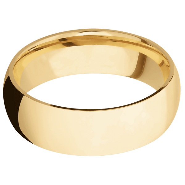 10K Yellow Gold + Polish Finish
