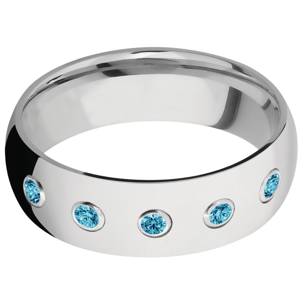 Platinum + Polish Finish Included in Sale Pricing Men's Wedding Band