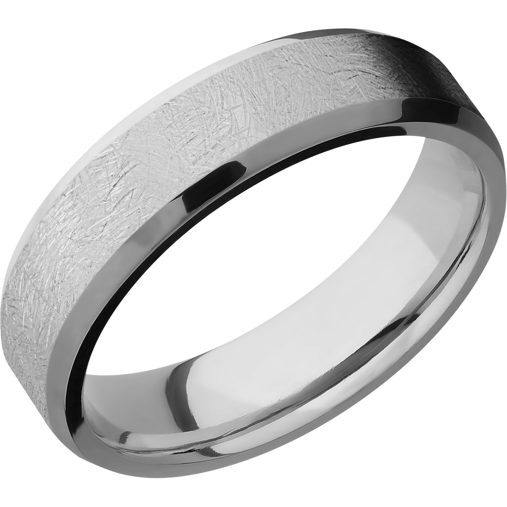 LIFE THIN WIDTH RING Stackable Silver Ring for Men by King Baby