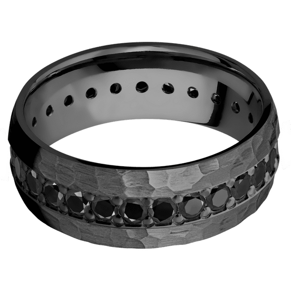 The Brady: Black Zirconium Men's Wedding Band